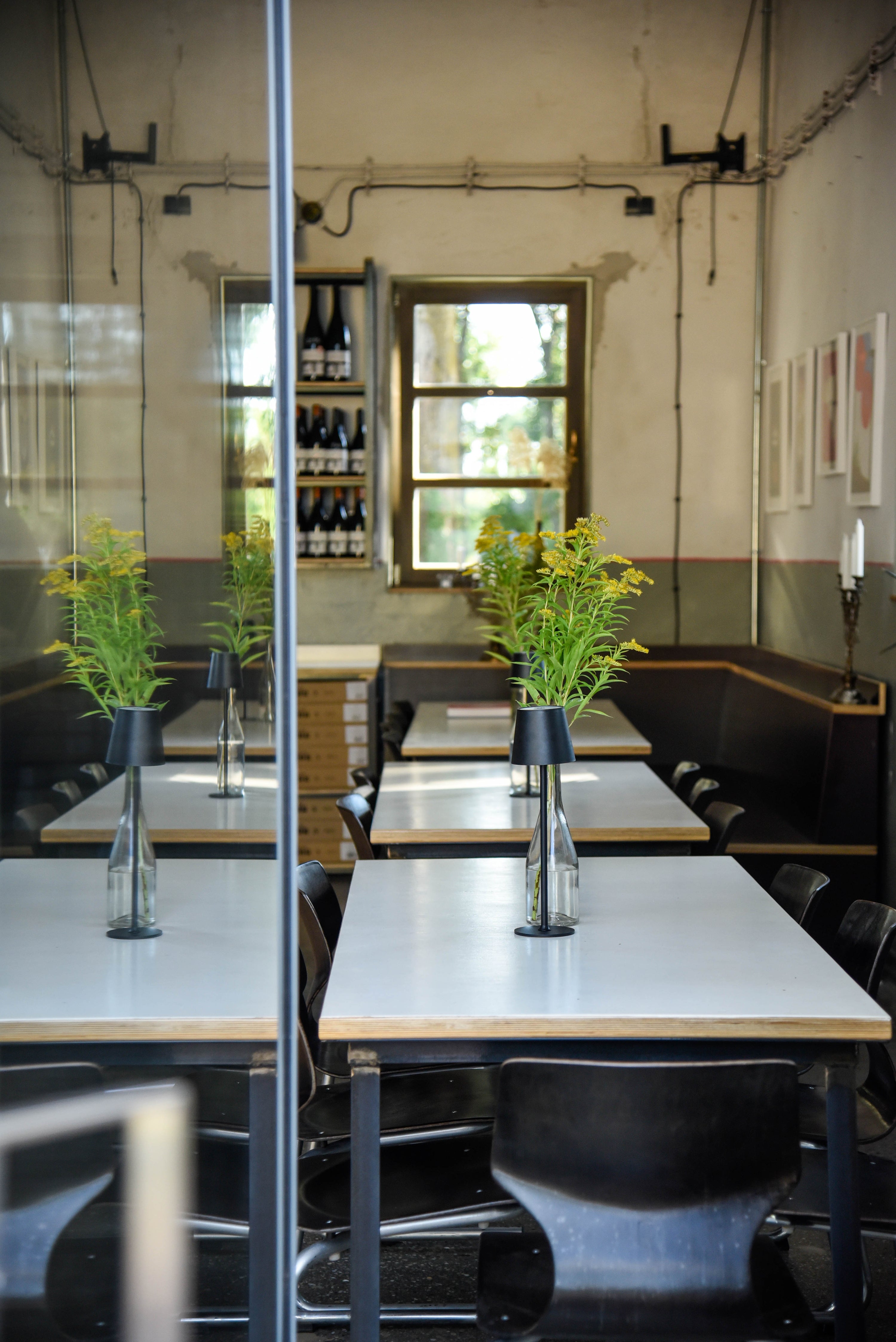 Gilvesy b-üzem organic wine bar and shop from inside. (Balaton, Hungary.)